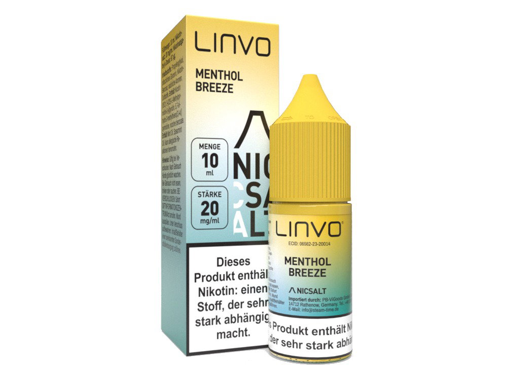 Linvo - Nikotinsalz Liquid - Menthol Breeze - 20 mg/ml