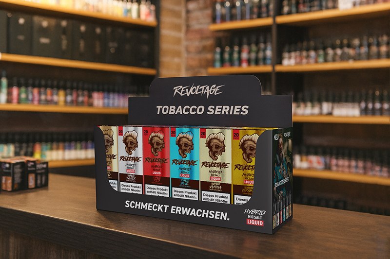 Revoltage - Tobacco Series Display bestückt 20 mg/ml