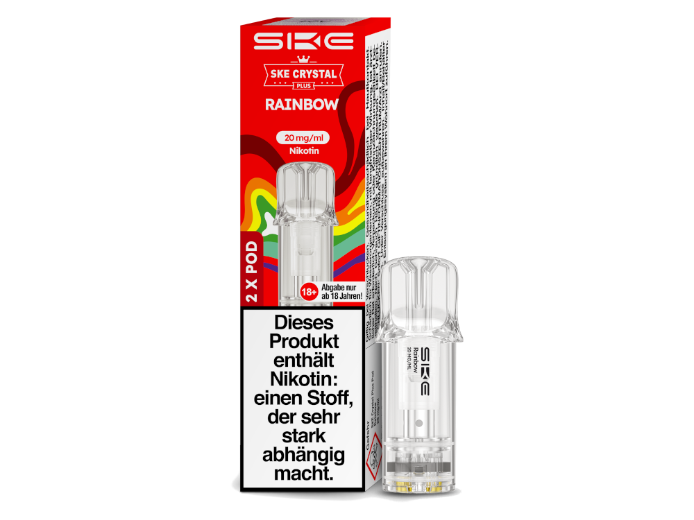 SKE - Crystal Plus Pod Blueberry Cherry Blackberry 20 mg/ml (2 Stück pro Packung)