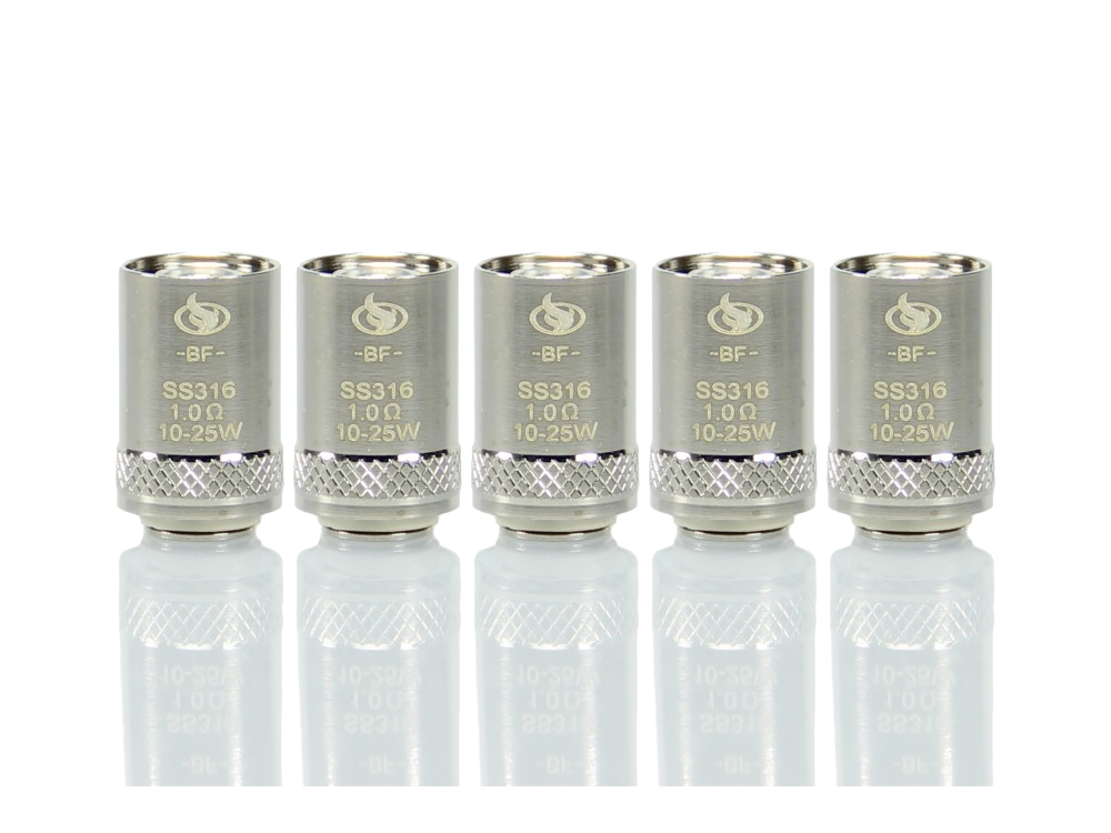 InnoCigs - BF SS316 Heads - 1,0 Ohm