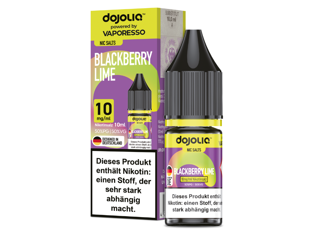 Dojoliq - Nikotinsalz Liquid  - Blackberry Lime