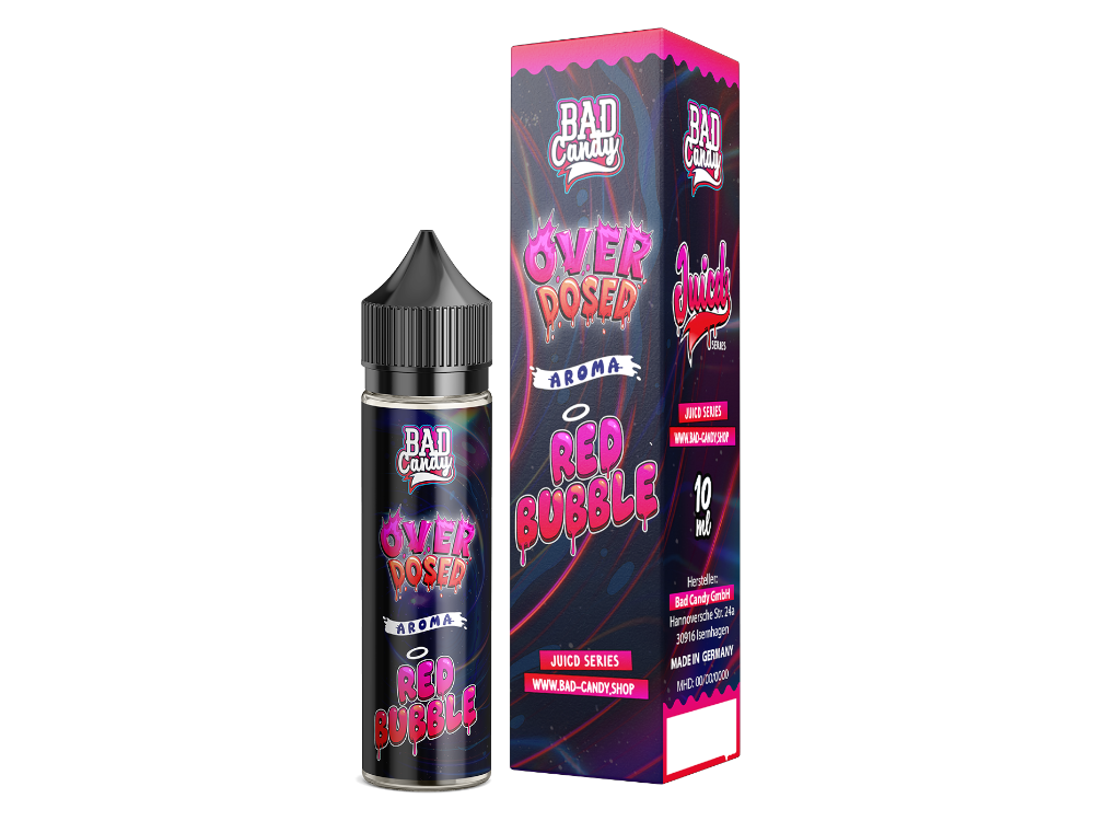Bad Candy Liquids - Juicd - Longfill 10 ml - Red Bubble
