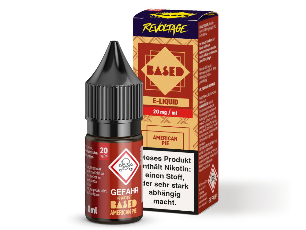 Revoltage - BASED - Hybrid Nikotinsalz Liquid - American Pie - 20 mg/ml