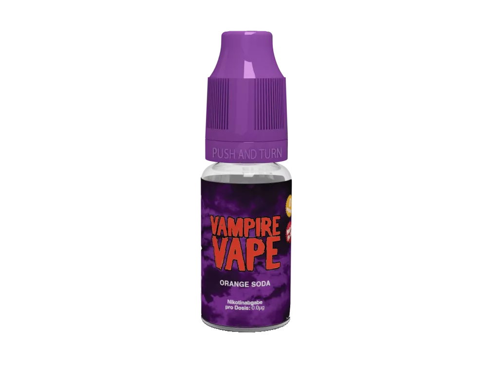 Vampire Vape - Orange Soda E-Zigaretten Liquid - 0 mg/ml