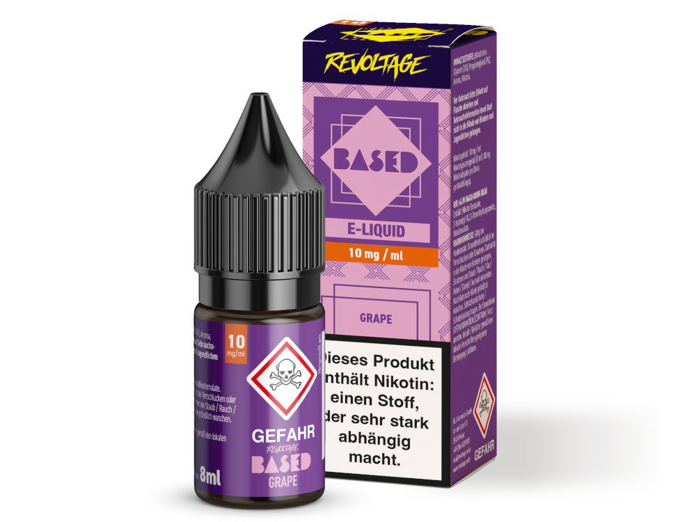Revoltage - BASED - Hybrid Nikotinsalz Liquid - Grape - 10 mg/ml
