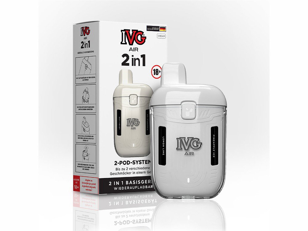 IVG - AIR 2in1 Akku 780 mAh (Basisgerät) - cream