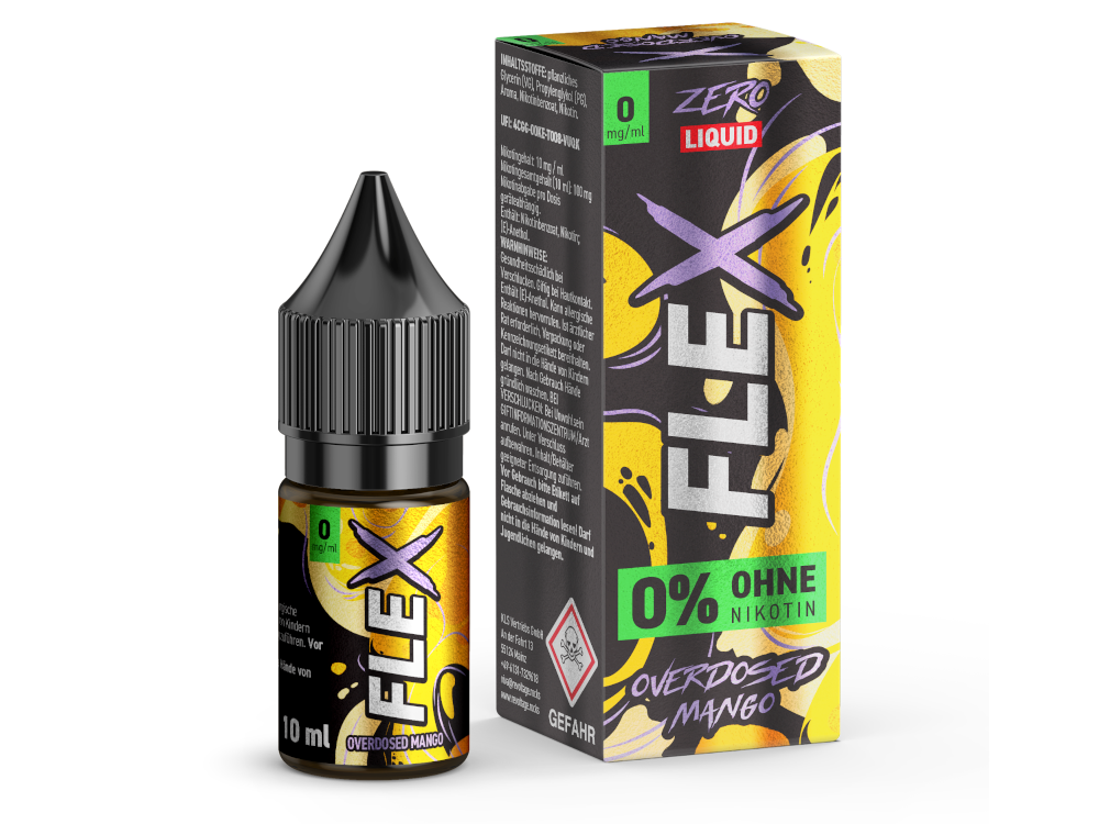 Revoltage - FLEX Nikotinsalz Liquid - Mango - 0 mg/ml