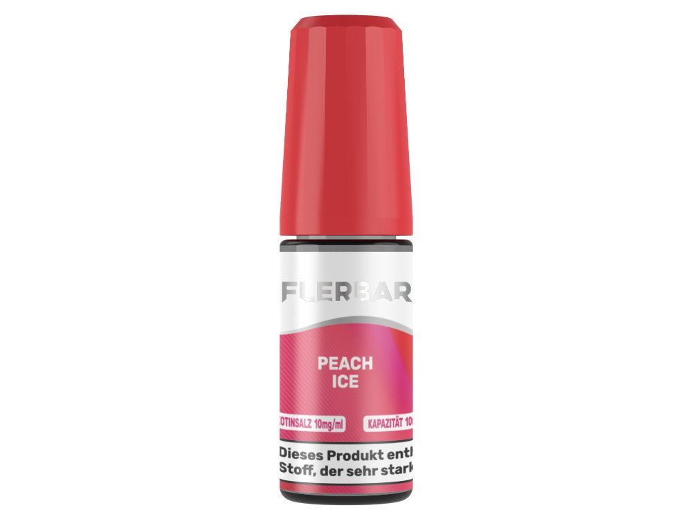 Flerbar Liquid - Nikotinsalz Liquid - Peach Ice - 10 mg/ml