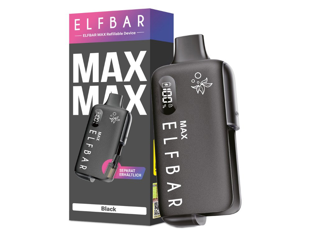 Elfbar - Max E-Zigaretten Set - black