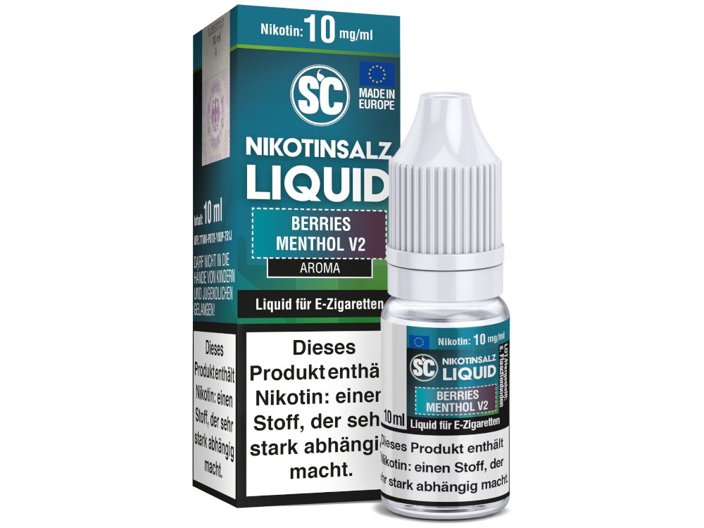 SC - Berries Menthol V2 - Nikotinsalz Liquid - 10 mg/ml