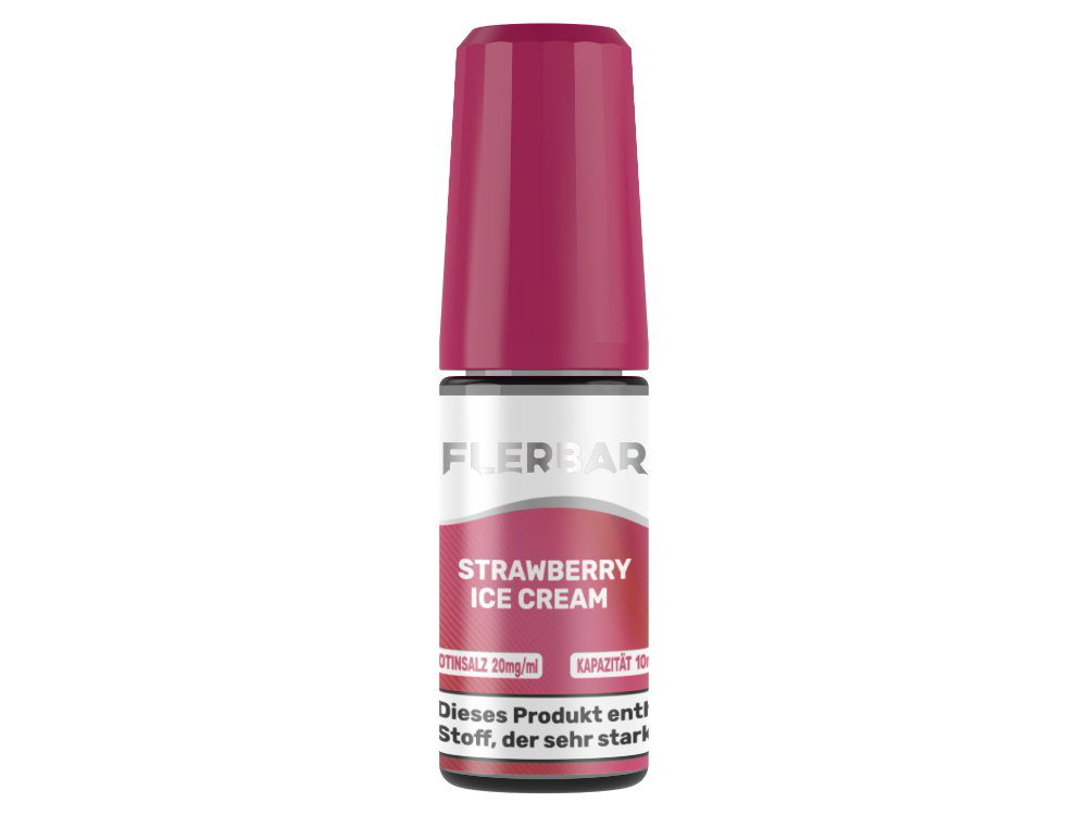 Flerbar Liquid - Nikotinsalz Liquid - Strawberry Ice Cream - 20 mg/ml