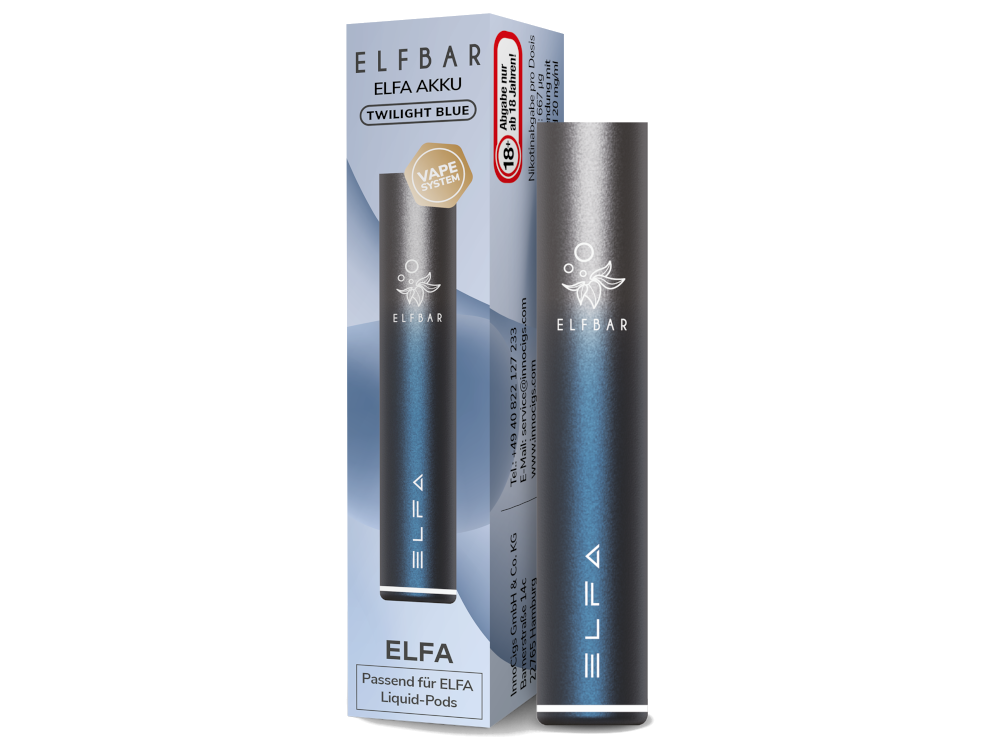 ELFBAR ELFA Akku 500 mAh | Basisgerät ELFBAR ELFA Akku 500 mAh | Basisgerät