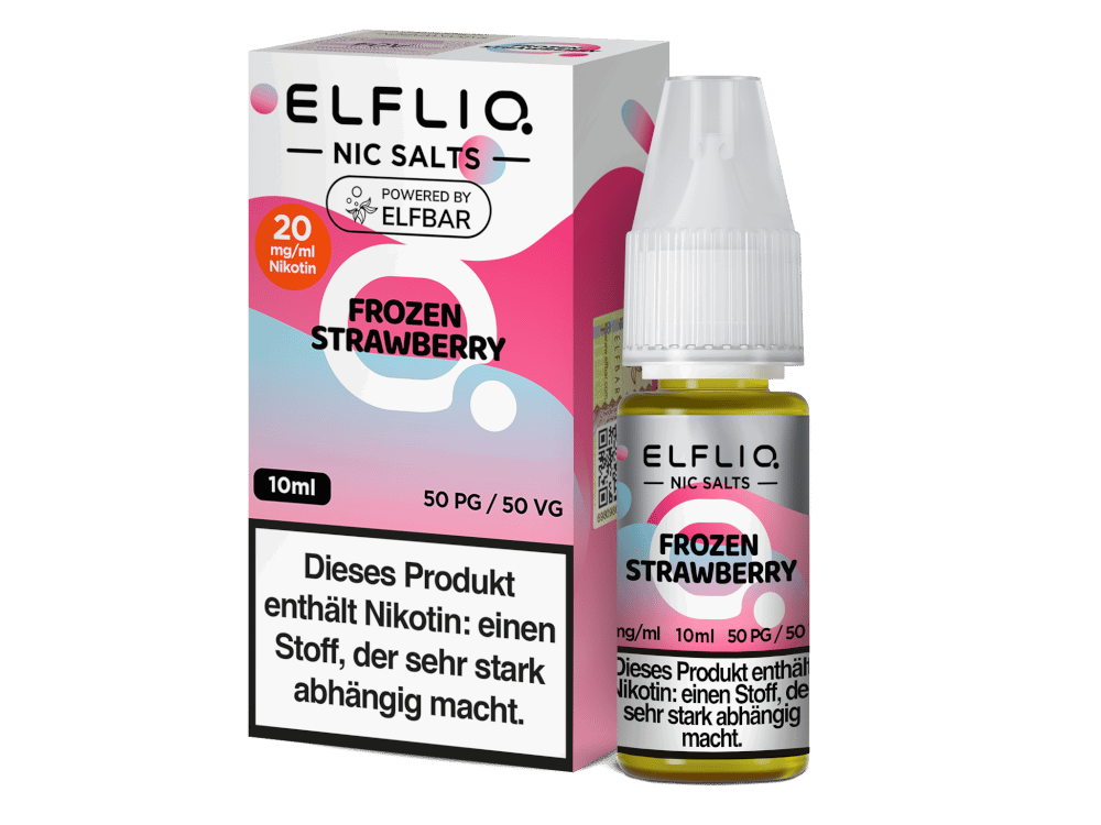 ELFLIQ - Frozen Strawberry - Nikotinsalz Liquid