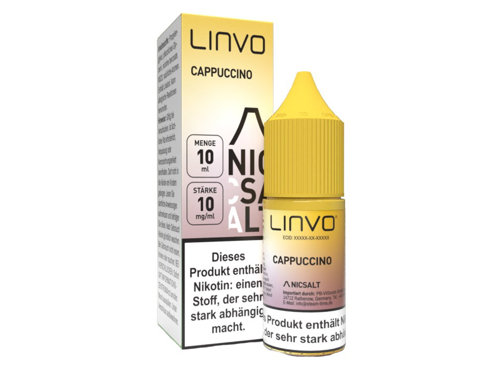 Linvo - Nikotinsalz Liquid - Cappuccino - 10 mg/ml