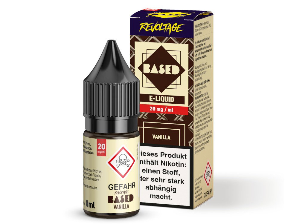 Revoltage - BASED - Hybrid Nikotinsalz Liquid - Vanilla - 20 mg/ml