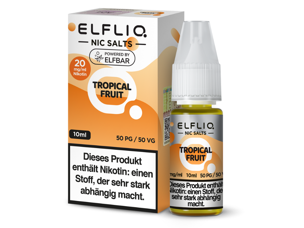 ELFLIQ - Tropical Fruit - Nikotinsalz Liquid - 20 mg/ml
