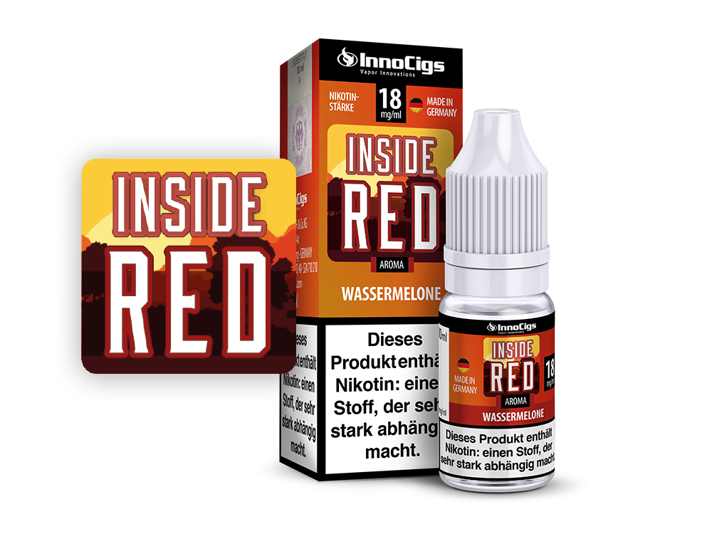 Inside Red Wassermelonen Aroma - Liquid für E-Zigaretten - 0 mg/ml