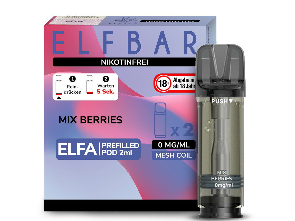 Elfbar Elfa Pod 20 mg/ml - Prefilled - Mix Berries