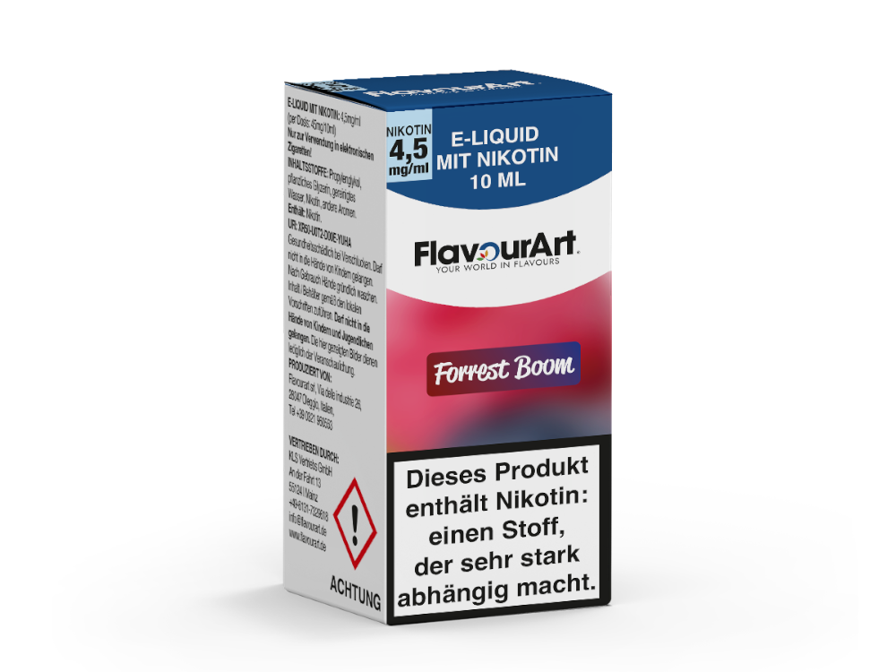 FlavourArt - E-Zigaretten Liquid - Forrest Boom - 4,5 mg/ml