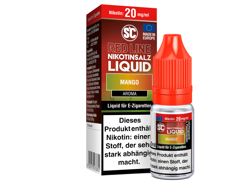 SC - Red Line - Mango - Nikotinsalz Liquid - 20 mg/ml