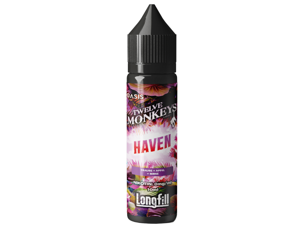 Twelve Monkeys - Longfills 10ml - Haven