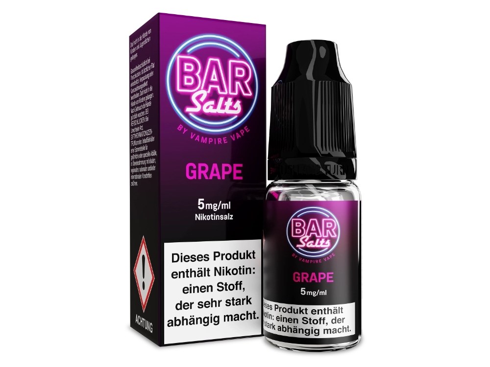 Vampire Vape - Bar Salts - Nikotinsalz Liquid - Grape - 5 mg/ml