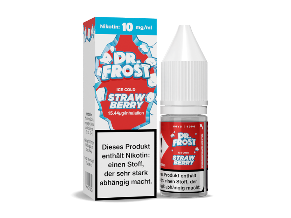 Dr. Frost - Ice Cold - Nikotinsalz Liquid - Strawberry - 10 mg/ml