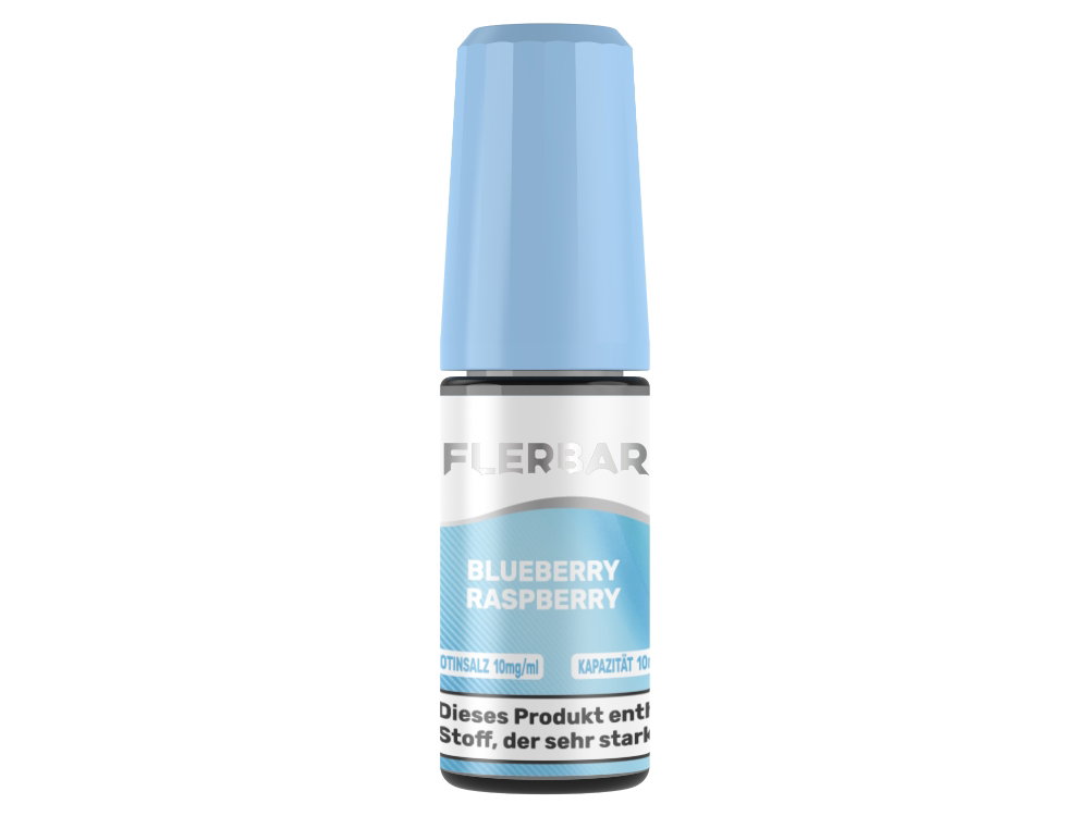 Flerbar Liquid - Nikotinsalz Liquid - Blueberry Raspberry - 10 mg/ml