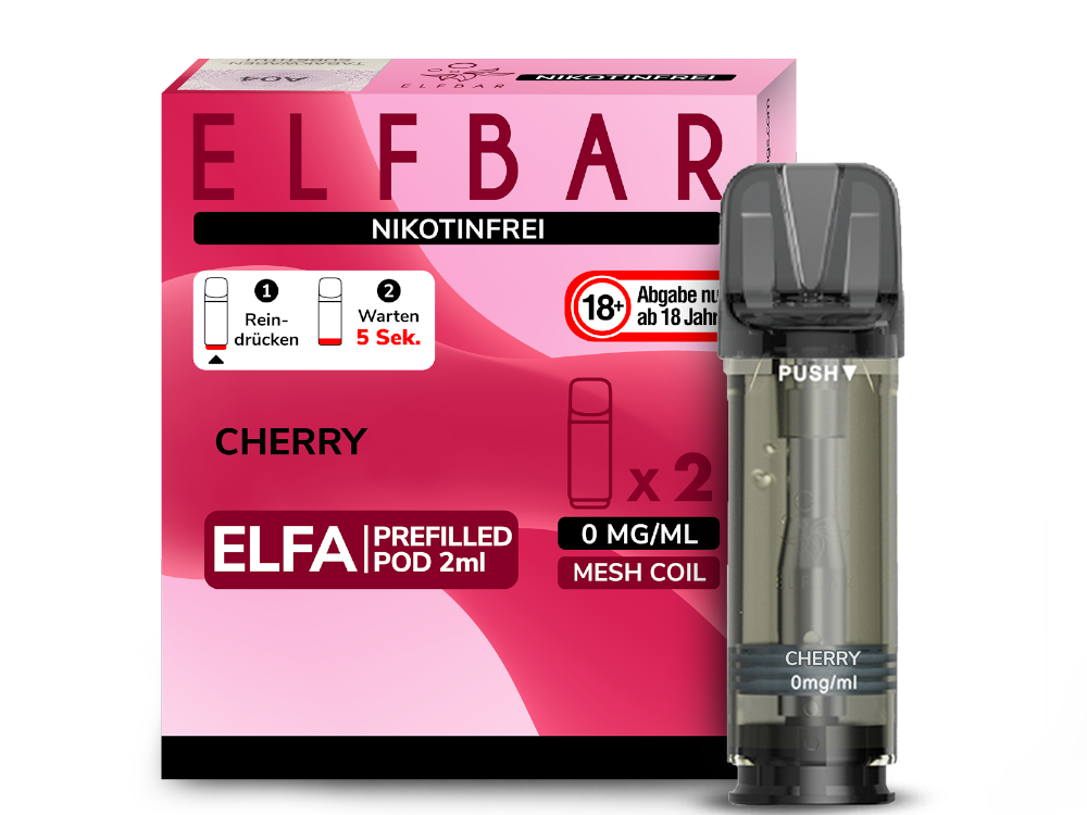 Elfbar Elfa Pod 20 mg/ml - Prefilled - Cherry