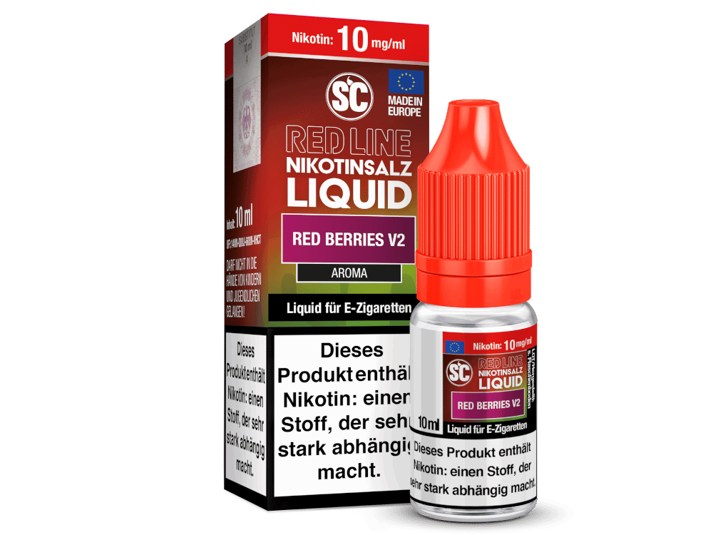 SC - Red Line - Red Berries V2 - Nikotinsalz Liquid 10 mg/ml