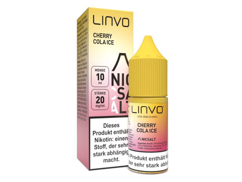 Linvo - Nikotinsalz Liquid - Cherry Cola Ice