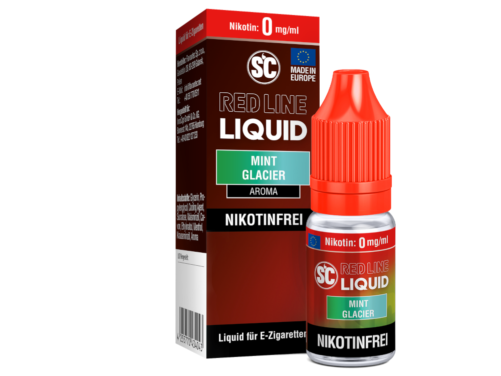 SC - Red Line - Mint Glacier - Nikotinsalz Liquid - 0 mg/ml
