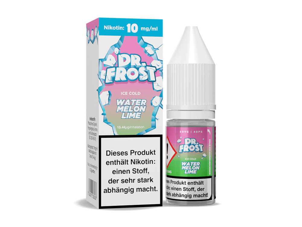 Dr. Frost - Ice Cold - Nikotinsalz Liquid - Watermelon Lime - 10 mg/ml