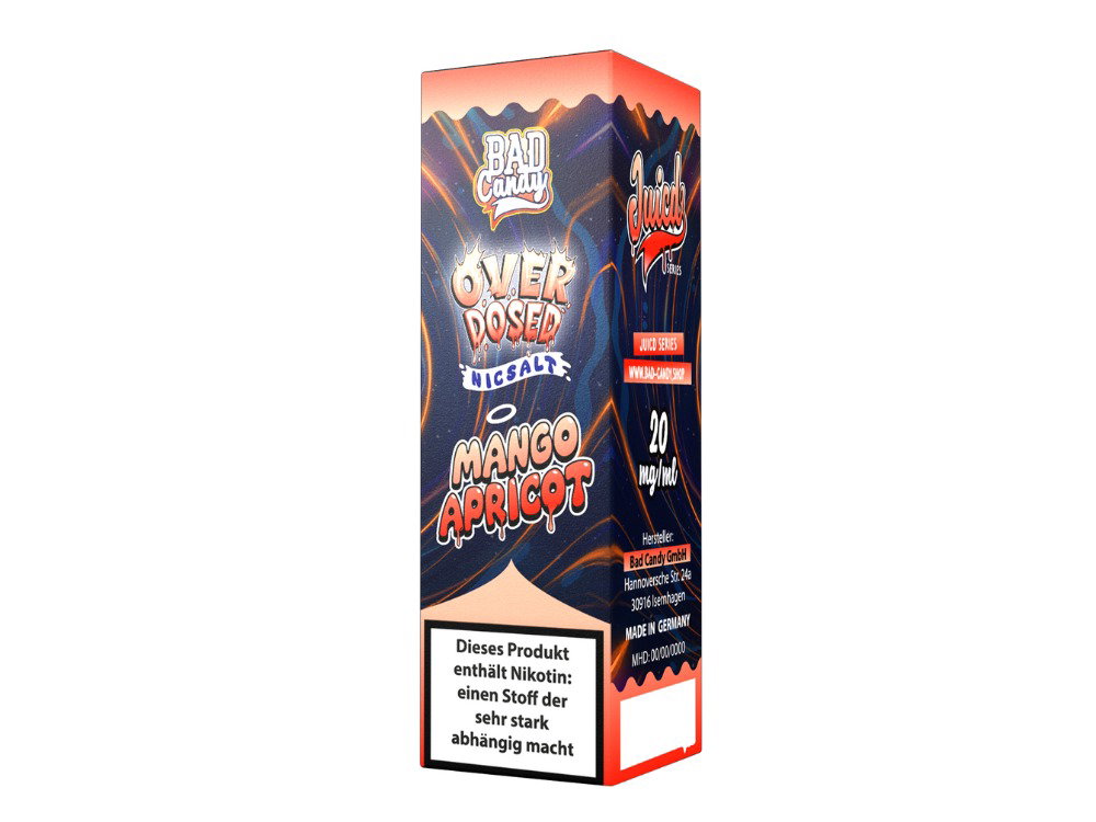 Bad Candy Liquids - Juicd - Nikotinsalz Liquid - Mango Apricot - 10 mg/ml