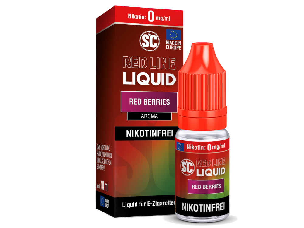SC - Red Line - Red Berries V2 - Nikotinsalz Liquid - 0 mg/ml