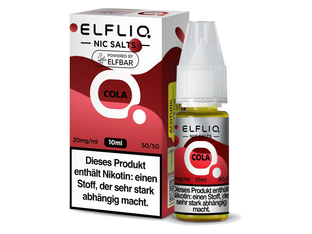 ELFLIQ - Cola - Nikotinsalz Liquid - 20 mg/ml