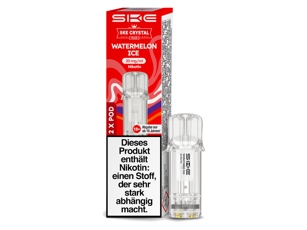SKE - Crystal Plus Pod Blueberry Cherry Blackberry 20 mg/ml (2 Stück pro Packung)