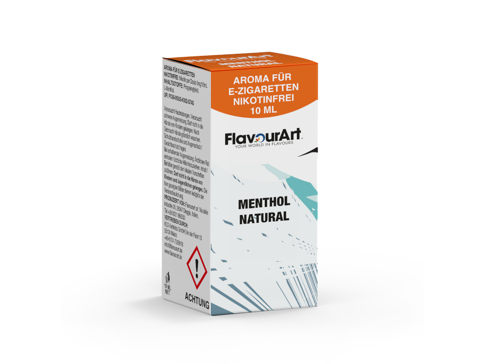 FlavourArt - Aromen 10 ml - Menthol Natural