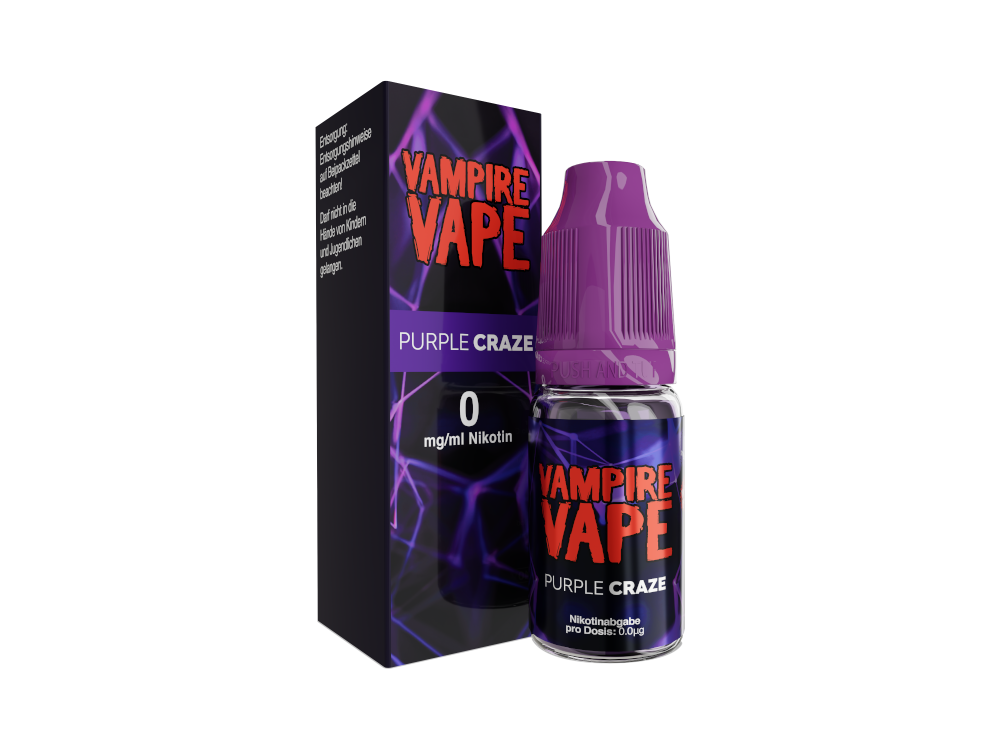 Vampire Vape - Purple Craze E-Zigaretten Liquid - 0 mg/ml