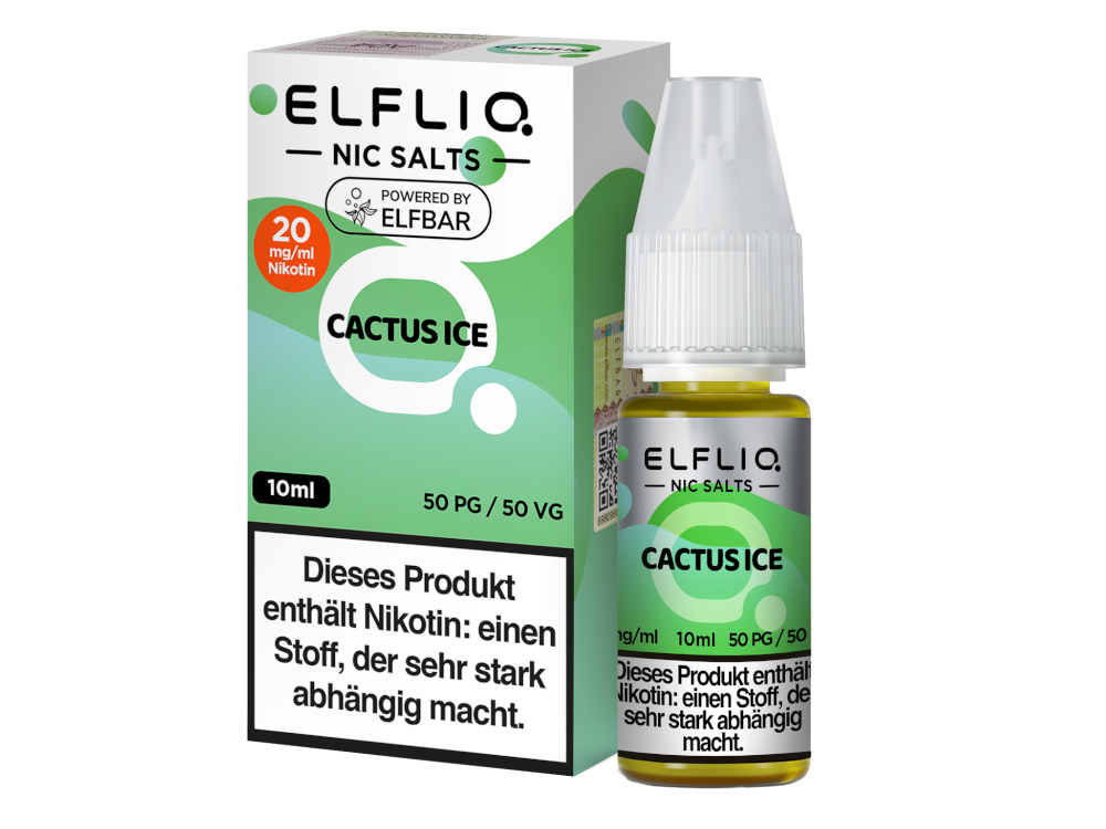 ELFLIQ Cactus Ice Nikotinsalz 20 mg ELFLIQ Cactus Ice Nikotinsalz 20 mg