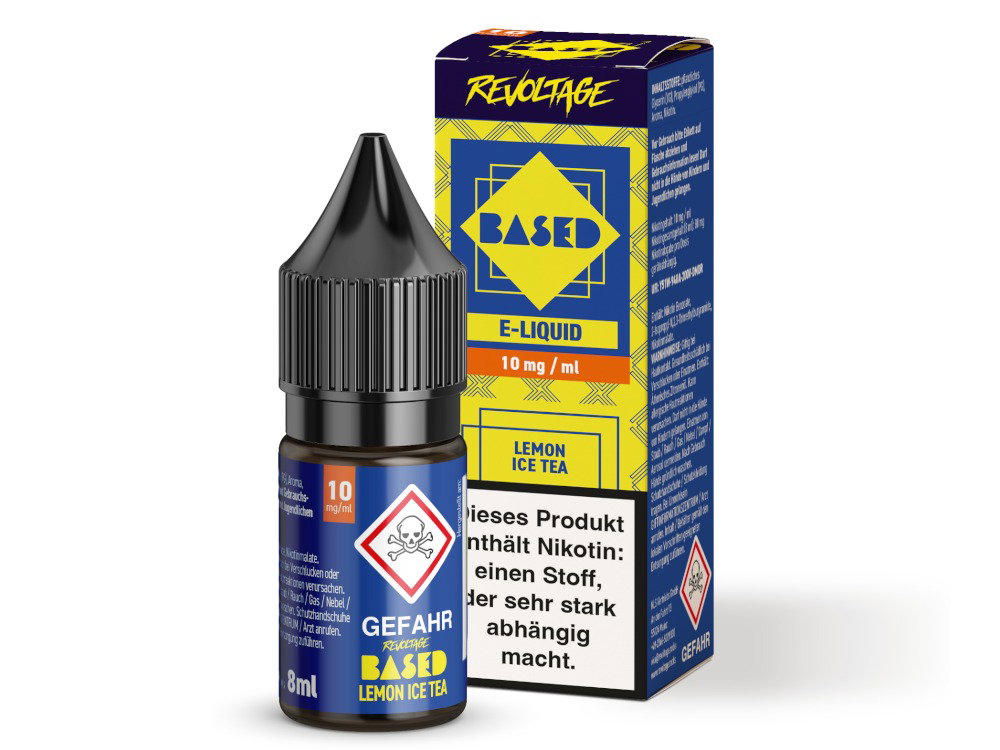 Revoltage - BASED - Hybrid Nikotinsalz Liquid - Lemon Ice Tea - 10 mg/ml