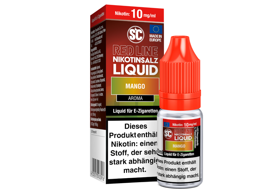 SC - Red Line - Mango - Nikotinsalz Liquid - 10 mg/ml
