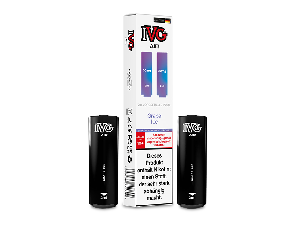 IVG AIR Pod - Watermelon Ice - Grape Ice - 20 mg/ml