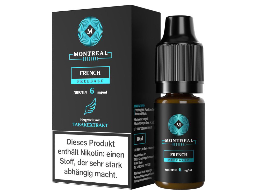 Montreal Original - E-Zigaretten Liquid - French - 6 mg/ml