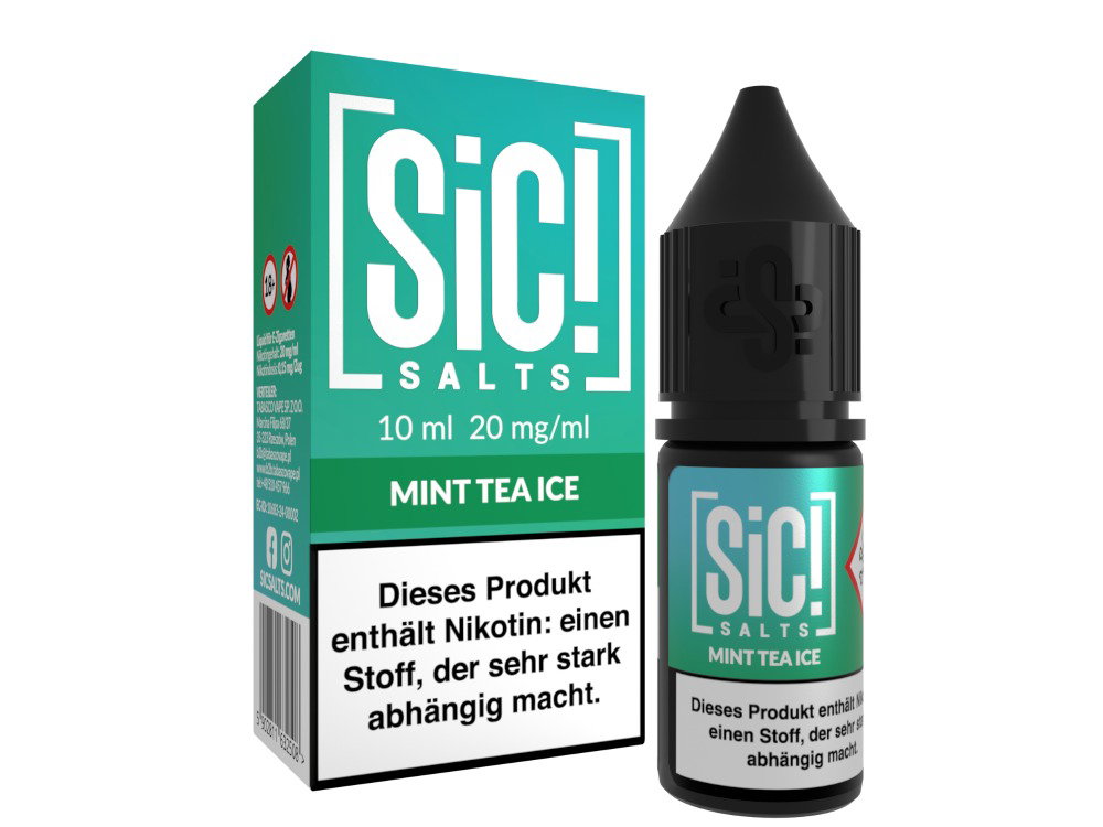 SiC! Salts - Nikotinsalz Liquid - Mint Tea Ice - 20 mg/ml