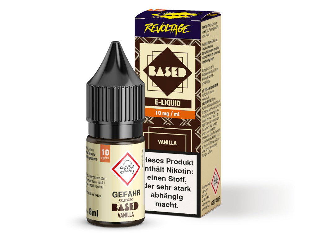 Revoltage - BASED - Hybrid Nikotinsalz Liquid - Vanilla - 10 mg/ml