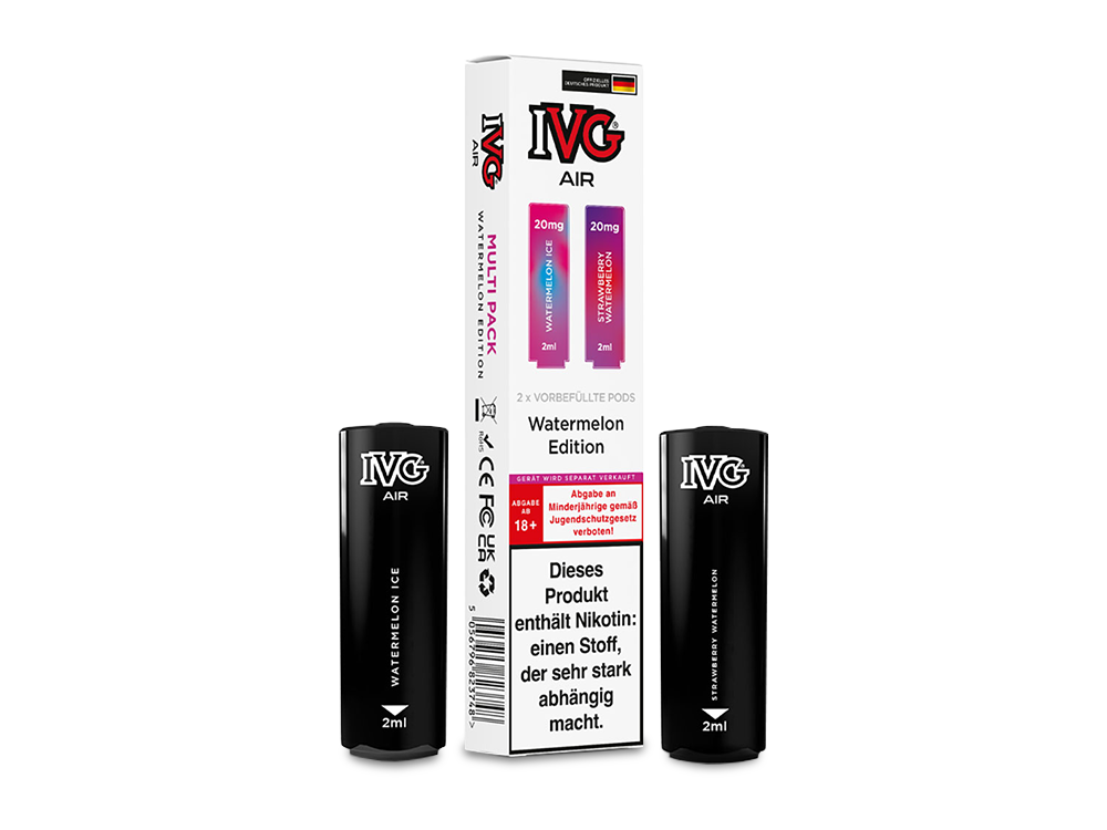 IVG AIR Pod Multi Flavour Edition - Prefilled - Watermelon Edition - 20 mg/ml