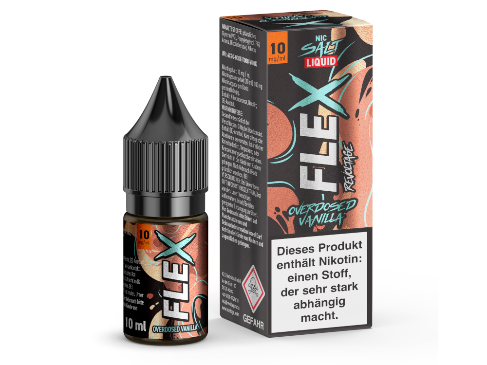 Revoltage - FLEX Nikotinsalz Liquid - Vanilla - 10 mg/ml