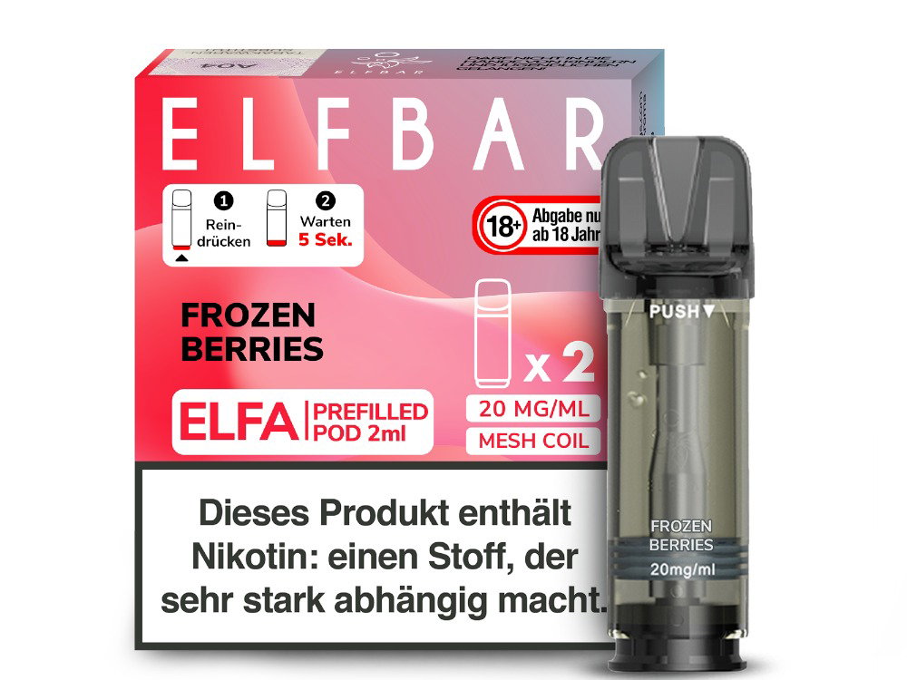 Elfbar Elfa Pod 20 mg/ml - Prefilled - Frozen Berries