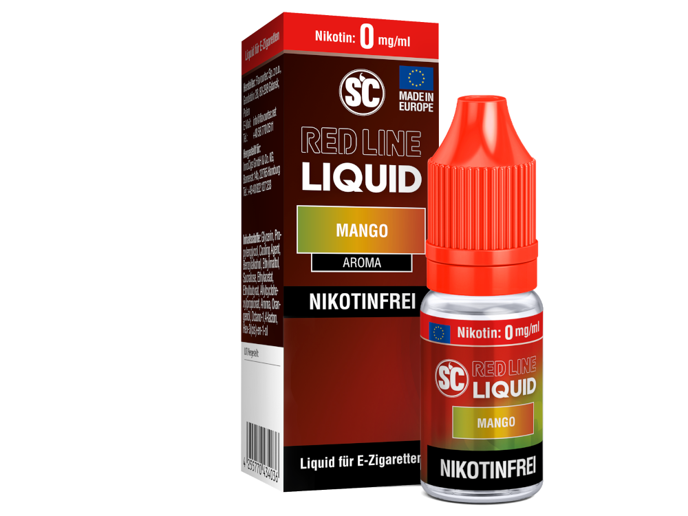 SC - Red Line - Mango - Nikotinsalz Liquid - 0 mg/ml